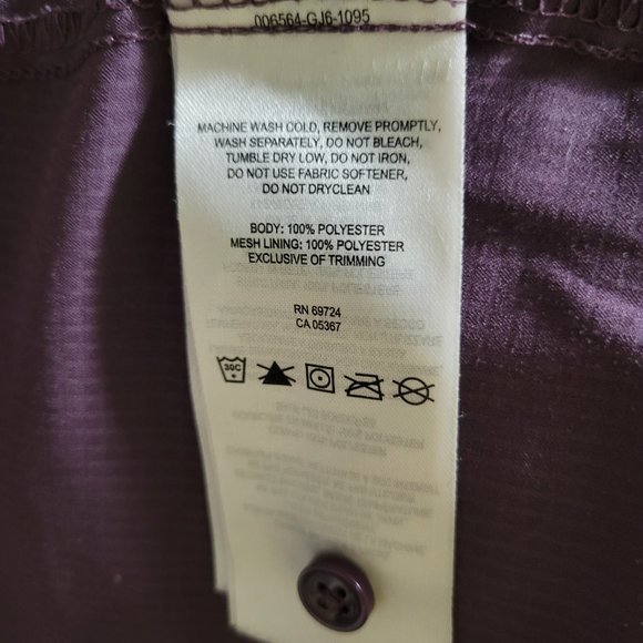 Women's Small Columbia Omni Shade Purple Zip Hooded Light Windbreaker Jacket - Picture 3 of 7